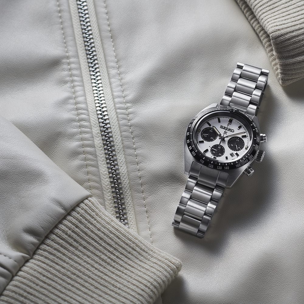 Prospex Speedtimer Solar Chronograph 39 mm Stainless Steel